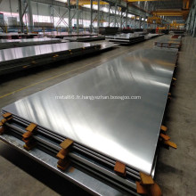 Plaque composite polymère aluminium 1050 avec acier inoxydable